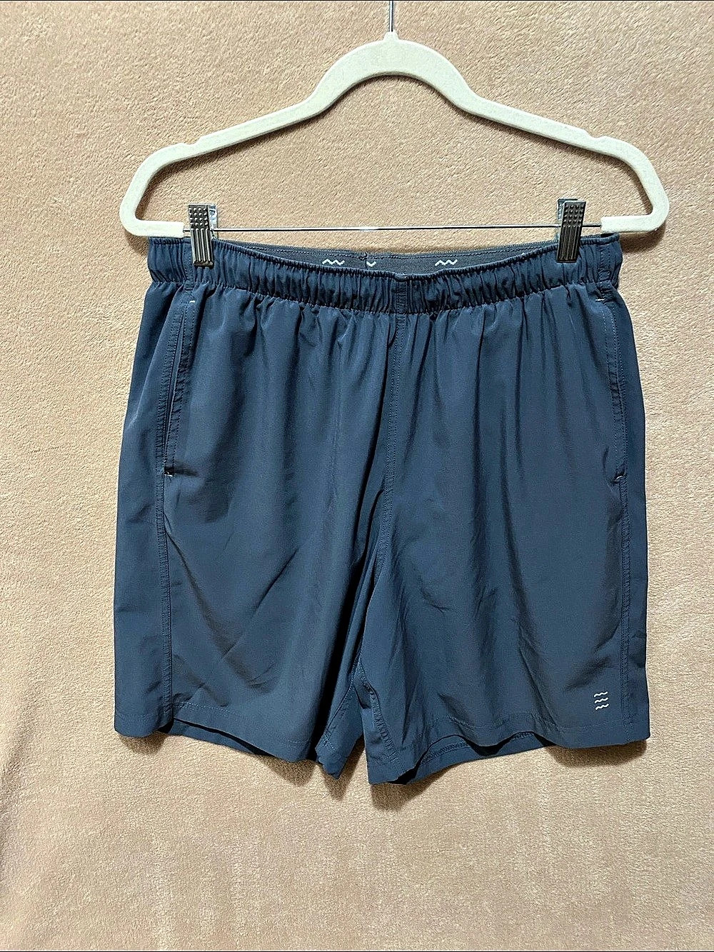 Free Fly Men's Breeze Short Athletic Shorts Blue Large